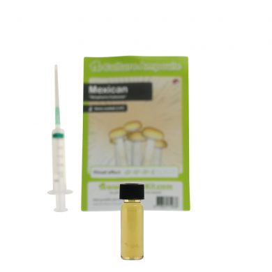 Mexican Spore Syringe Stropharia Cubensis Culture Ampoule McSmart