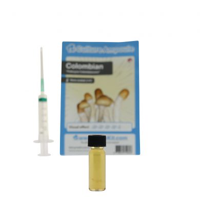 Colombian Spore Syringe Colobienscens Psilocybe Culture Ampoule Magic Mushroom Spores