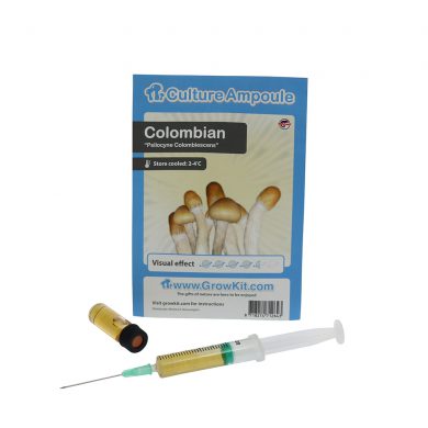 Colombian Spore Syringe Colobienscens Psilocybe Culture Ampoule Magic Mushroom Spores