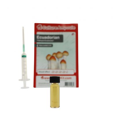 Ecuadorian Spore Syringe Stropharia Cubensis Culture Ampoule Magic Mushroom Spores
