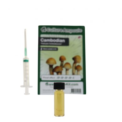 Cambodian Spore Syringe Cambodiescens Psilocybe Cambodiescens Culture Ampoule Magic Mushroom Spores