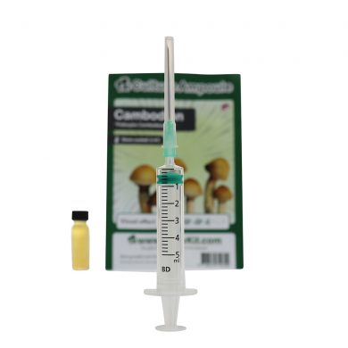 Cambodian Spore Syringe Cambodiescens Psilocybe Cambodiescens Culture Ampoule Magic Mushroom Spores