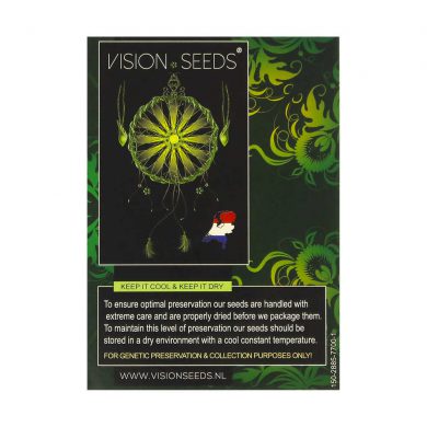 ? Vision Seeds Feminized Cannabis Seeds NICOLE X OG Smartific 2014256/2014255