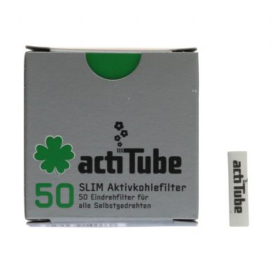 ? ActiTube Activated Charcoal Slim Filter Tips Smartific 4260041939950