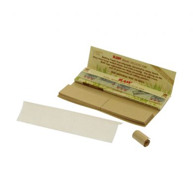 ? Raw Organic Hemp Connoisseur King Size Slim Rolling Papers with Tips Smartific 716165177586