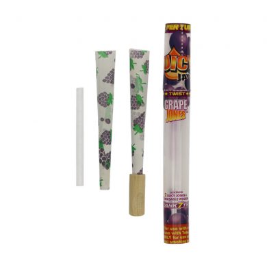 ? Grape Prerolled Juicy Jones Cone Smartific 716165200017