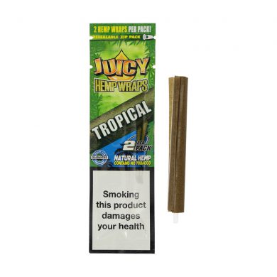 ? Tropical Passion Flavored Hemp Wraps Juicy Jay's Smartific 716165250562