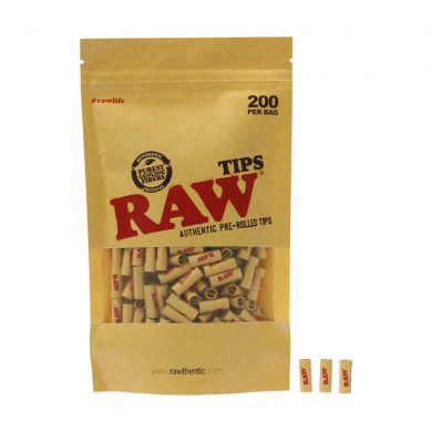 ? Raw Pre-rolled Unrefined Rolling Tips Smartific 716165283447