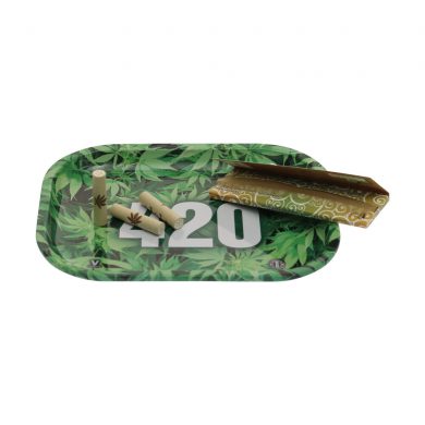 ? 420 Small Metal Rolling Tray Smartific 777791173274