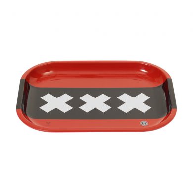 ? Amsterdam XXX Small Metal Rolling Tray Smartific 8718274713626