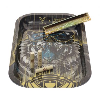 ? Tiger Large Metal Rolling Tray Smartific 8718274714593