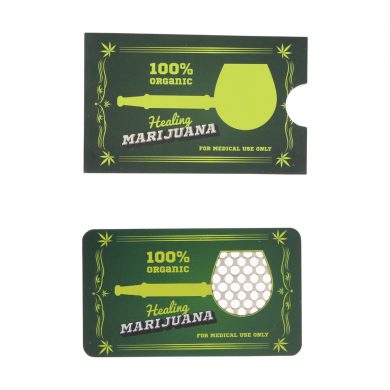 ? Marijuana Credit Card Grinder Smartific 2900075