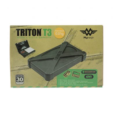 ? Impact Resistant Triton T3 Pocket Scale (400g x 0.01g) Smartific 716165161936
