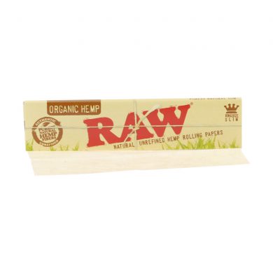 ? Raw Organic Hemp King Size Slim Rolling Papers Smartific 716165174226