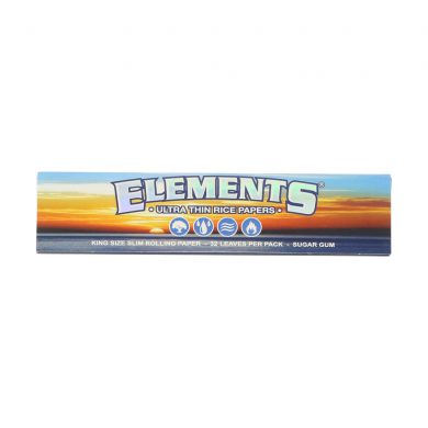? Elements King Size Slim Thin Rolling Papers Smartific 716165177784