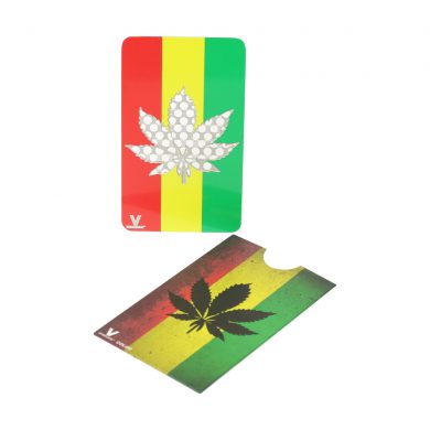 ? Rasta Leaf Credit Card Grinder Smartific 777791173779