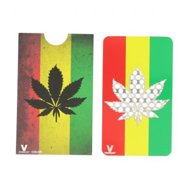 ? Rasta Leaf Credit Card Grinder Smartific 777791173779