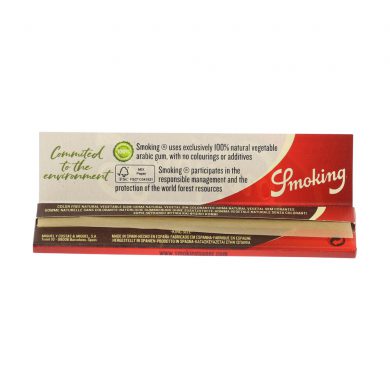 ? Smoking Brown King Size Slim Rolling Papers Smartific 8414775013547