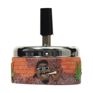 ? Spinning Rasta Ashtray Smartific 8717624211140