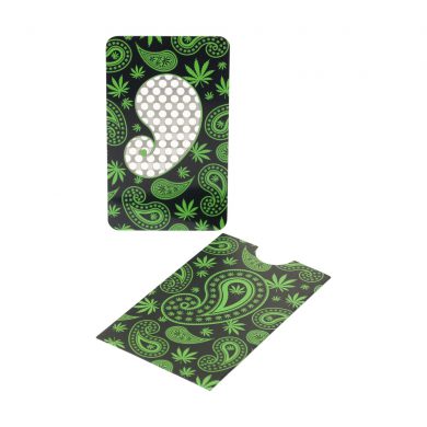 ? Paisley Weed Credit Card Grinder Smartific 8718274713183