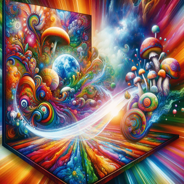 Combining cannabis and magic mushrooms