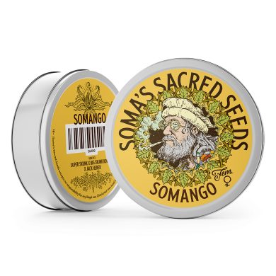 Somango can Front view Soma Sacred Seeds