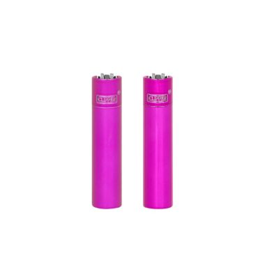 Clipper Metal Sparkling Fuschia front view