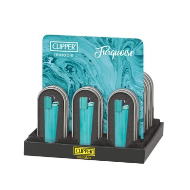 Clipper Metal Turqouise